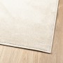 Alfombra de pelo corto OVIEDO beige 120x120 cm