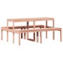 Mesa de pícnic madera maciza Douglas 160x134x75 cm