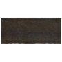 Tablero mesa madera roble tratada marrón oscuro 140x60x(2-6) cm