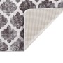 Alfombra lavable antideslizante multicolor 120x170 cm