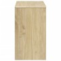Cajonera SAUDA madera maciza de pino color roble 111x43x73,5 cm