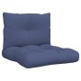 Set de cojines para sofá de palets tela azul marino 60x38x13 cm
