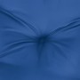 Cojín para banco de jardín tela Oxford azul real 200x50x7 cm