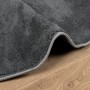 Alfombra de pelo corto OVIEDO gris antracita Ø 160 cm