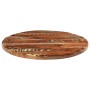 Tablero de mesa redondo madera maciza reciclada Ø 80x1,5 cm