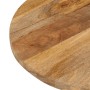 Tablero de mesa ovalado madera maciza de mango 110x40x2,5 cm