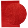 Alfombra de pelo corto OVIEDO rojo 120x170 cm
