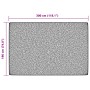 Alfombra interior exterior antideslizante pelo corto 190x300 cm