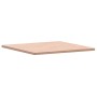 Tablero de mesa cuadrado de madera maciza de haya 80x80x2,5 cm