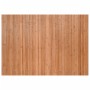 Alfombra rectangular bambú color natural 70x200 cm