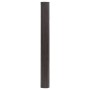 Alfombra rectangular bambú marrón oscuro 100x300 cm