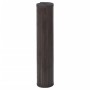 Alfombra rectangular bambú marrón oscuro 100x500 cm