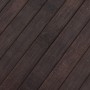 Alfombra rectangular bambú marrón oscuro 70x300 cm