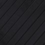 Alfombra rectangular bambú negro 70x500 cm