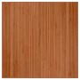 Alfombra cuadrada bambú marrón 100x100 cm