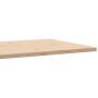 Tablero de mesa rectangular 4 uds madera de pino 90x45x1,7 cm