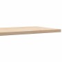 Tablero de mesa rectangular 4 uds madera de pino 90x45x2,5 cm