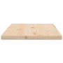 Tablero de mesa rectangular 2 uds madera de pino 80x40x2,5 cm