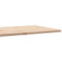 Tablero de mesa rectangular 2 uds madera de pino 90x45x1,7 cm