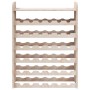 Botellero con tablero superior madera maciza pino 67,5x25x87 cm