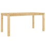 Mesa de comedor Panama madera maciza de pino 160x80x75 cm