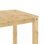 Mesa de comedor Panama madera maciza de pino 160x80x75 cm