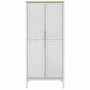 Armario FLORO madera maciza de pino blanco 77x53x171 cm