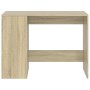 Escritorio de madera de ingeniería roble Sonoma 102x50x75 cm