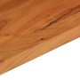 Tablero de mesa rectangular madera maciza acacia 80x70x2,5 cm