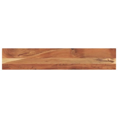 Tablero de mesa rectangular madera maciza acacia 160x30x3,8 cm