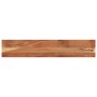 Tablero de mesa rectangular madera maciza acacia 160x30x3,8 cm