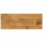 Tablero de mesa rectangular madera maciza mango 80x20x2,5 cm