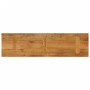 Tablero de mesa rectangular madera maciza mango 100x40x2,5 cm