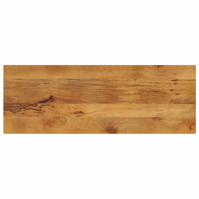 Tablero de mesa rectangular madera maciza mango 140x50x2,5 cm