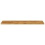 Tablero de mesa rectangular madera maciza mango 140x50x2,5 cm