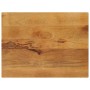 Tablero de mesa rectangular madera maciza mango 90x70x3,8 cm
