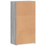 Armario archivador madera ingeniería gris Sonoma 60x32x115 cm