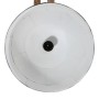 Lámpara de techo negra 25 W E27 105x30x65-108 cm