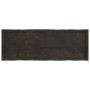 Tablero mesa madera tratada borde vivo marrón 140x50x(2-6) cm