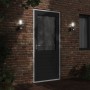 Aplique de exterior con sensor acero inoxidable negro