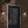 Lámpara de pared de exterior aluminio fundido negro