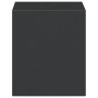 Lámpara de pared de exterior aluminio fundido negro