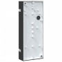 Lámpara de pared de exterior aluminio fundido negro