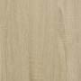 Mueble de cocina madera de ingeniería roble Sonoma 60x50x180 cm