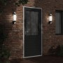 Apliques de exterior 2 unidades acero inoxidable negro