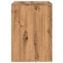 Cajonera de esquina madera ingeniería roble artisan 80x41x58 cm