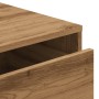 Cajonera de esquina madera ingeniería roble artisan 80x41x58 cm