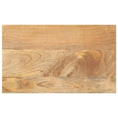 Tablero de mesa rectangular madera maciza mango 40x30x2,5 cm