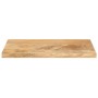 Tablero de mesa rectangular madera maciza mango 50x40x2,5 cm