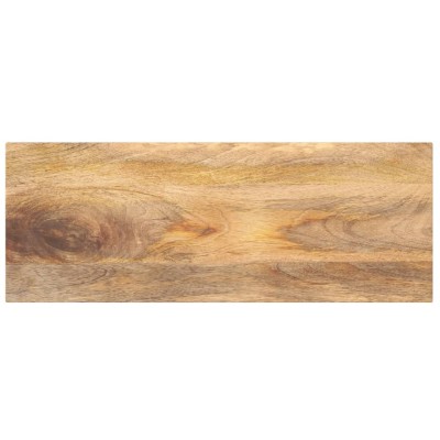 Tablero de mesa rectangular madera maciza mango 70x40x2,5 cm